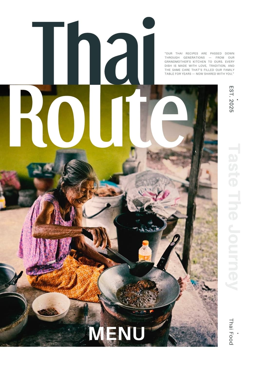 An à La Carte page 1